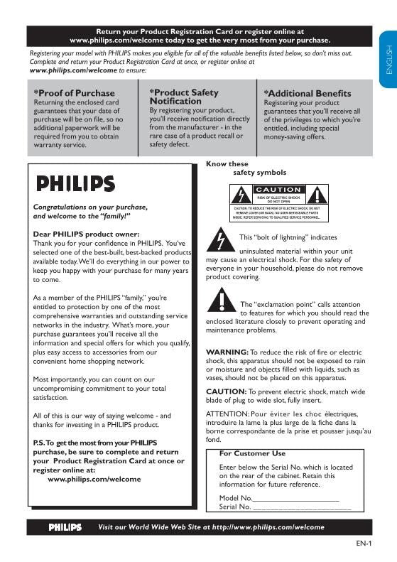 Philips 32HFL3330D 32PFL3403D TV Operating Manual