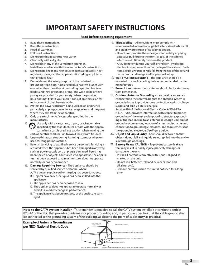 Magnavox 32MD350B 32MD350B/F7 37MD350B TV/DVD Combo Operating Manual