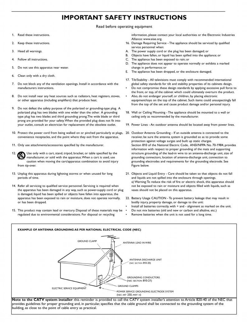 Philips 42PFL7432D/37 TV Operating Manual