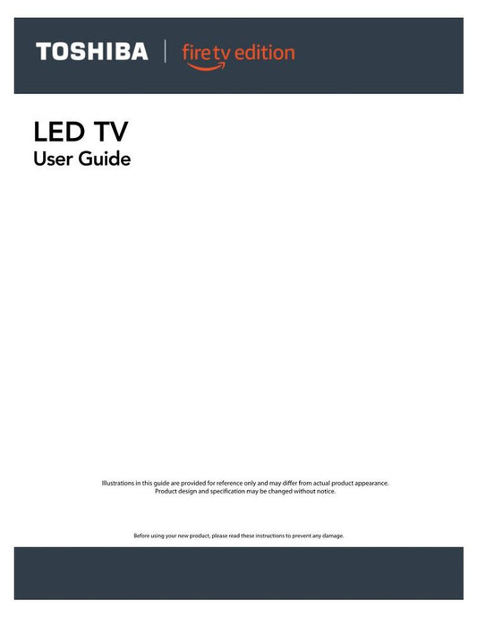 Toshiba 43LF621U19OM TV Operating Manual