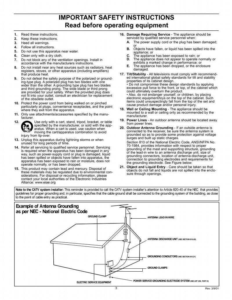 Philips 43P8341 TV Operating Manual