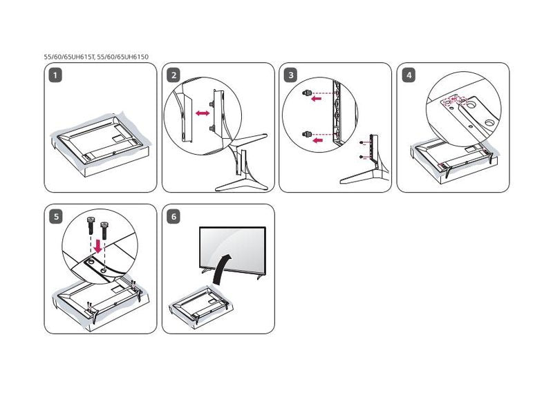 LG UH6 Series TV Operating Manual