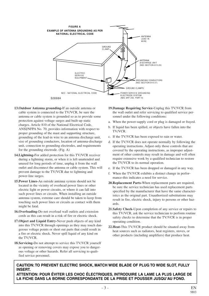 Funai 6313CD VCR Operating Manual