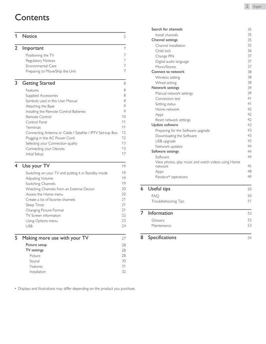 Magnavox 50MV336X/F7 TV Operating Manual