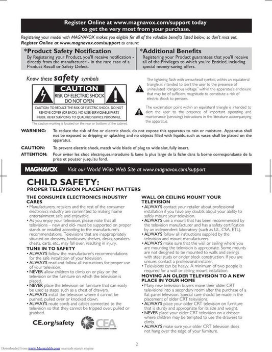 Funai 39ME313V/F7A TV Operating Manual