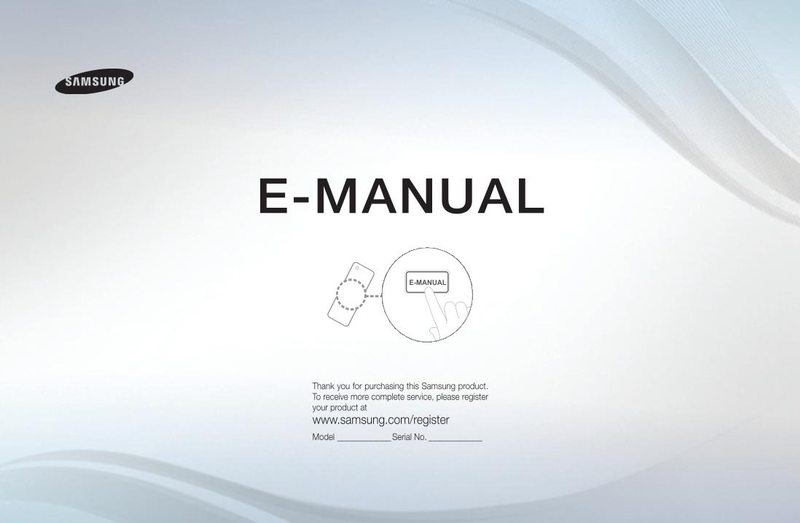 Samsung UN55D8000 TV Operating Manual