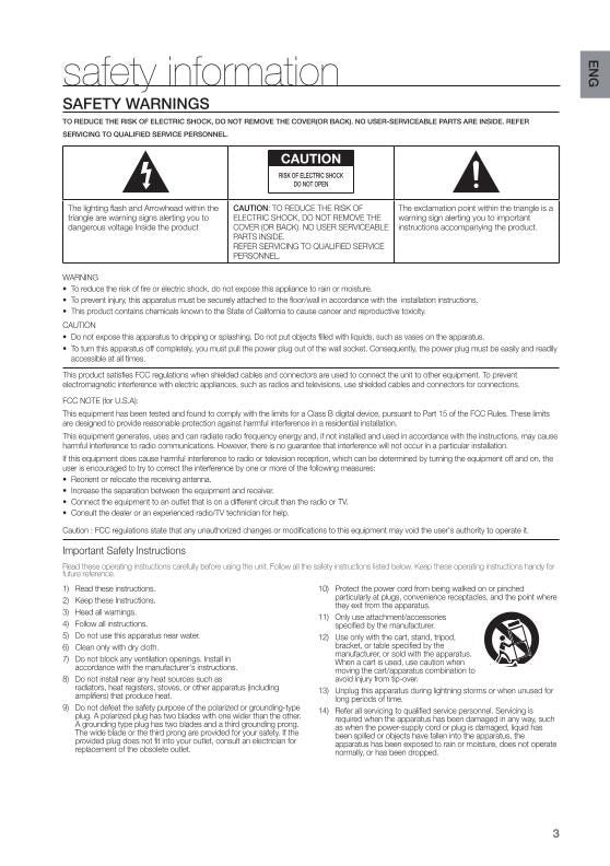 Samsung LN32C350D1DX TV Operating Manual