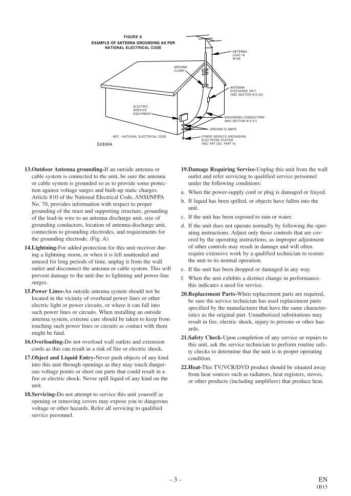 Philips 19TVD4S 6719DE 6719DES TV Operating Manual