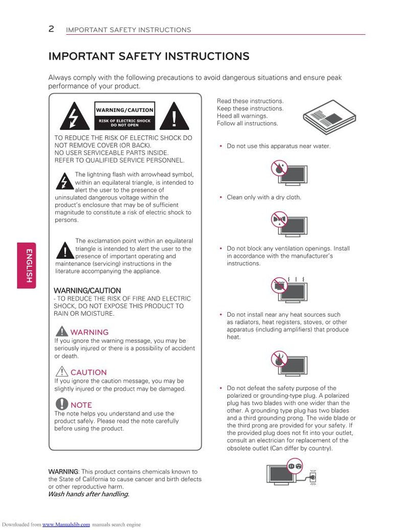 LG 70 LB 7100UC TV Operating Manual