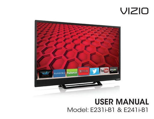 Vizio E241iB1OM TV Operating Manual