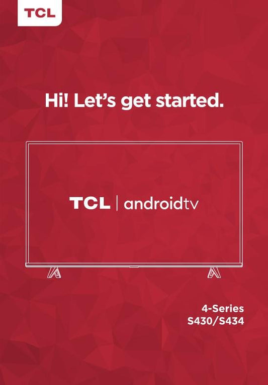 TCL 43S434 TV Operating Manual