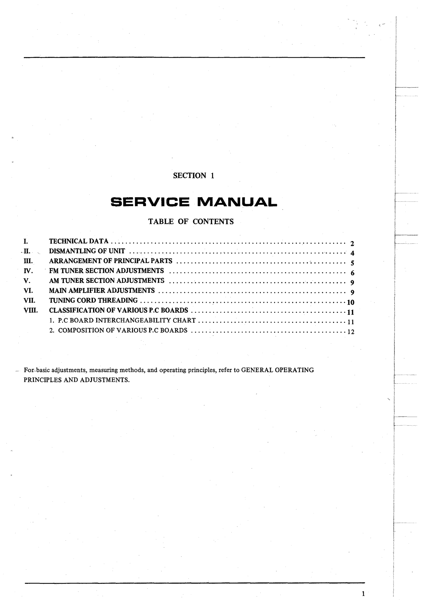 Akai AA-1040 Stereo Receiver Service Manual (Pages: 24)