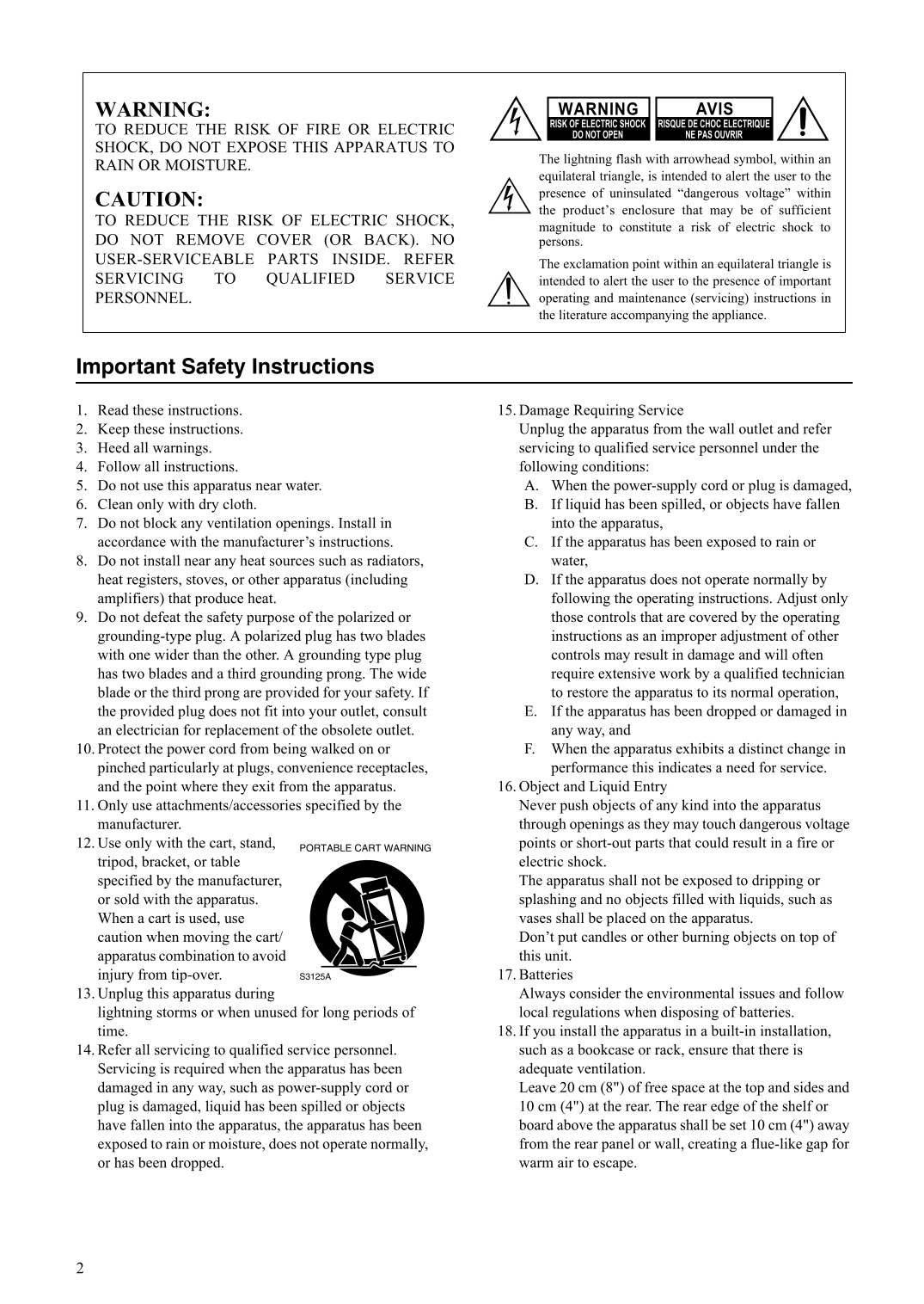 Integra ADM-30.1 Amplifier Owner's/ User Manual (Pages: 12)