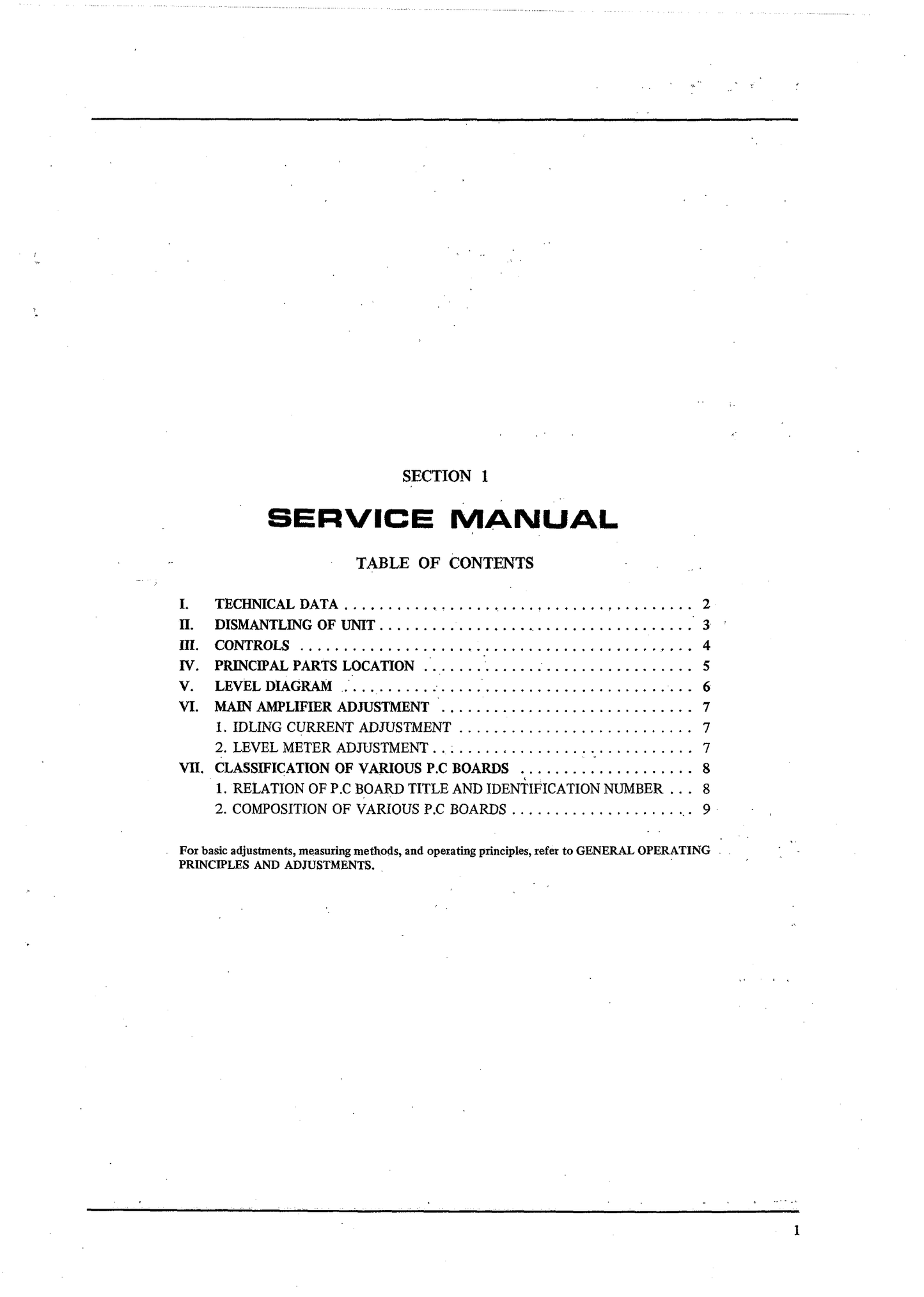 Akai AM-2800 Stereo Integrated Amplifier Service Manual (Pages: 27)