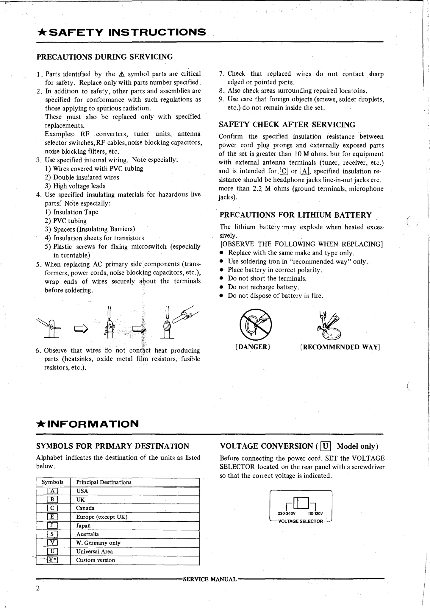 Akai AT-93 Quartz Synthesizer Tuner Service Manual (Pages: 29)