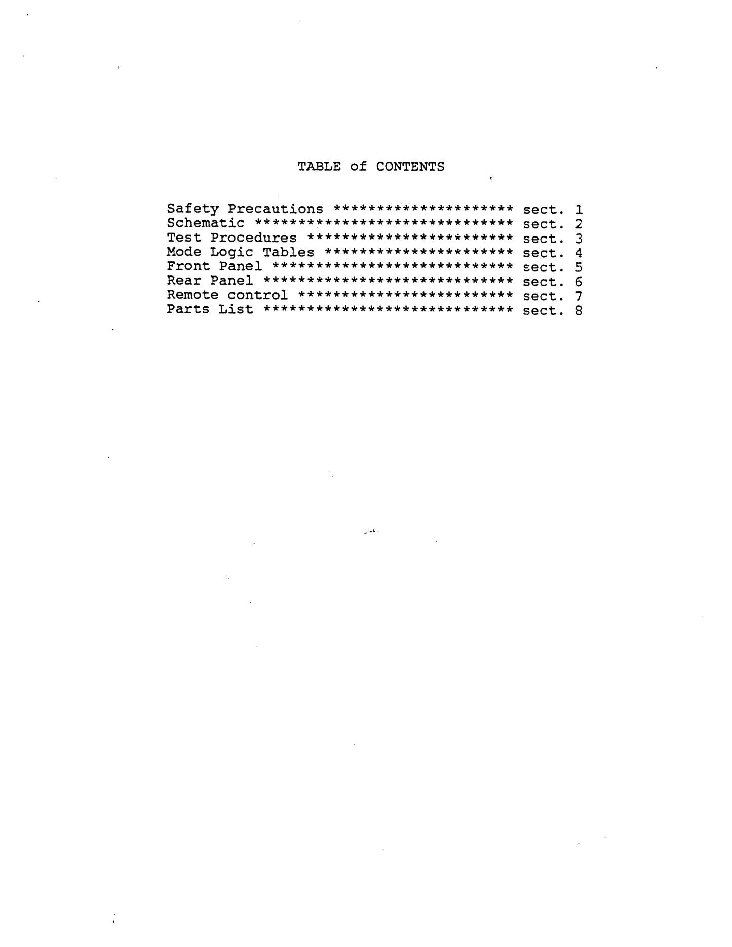 Harman/ Kardon AVP1a Stereo Receiver Service Manual (Pages: 67)