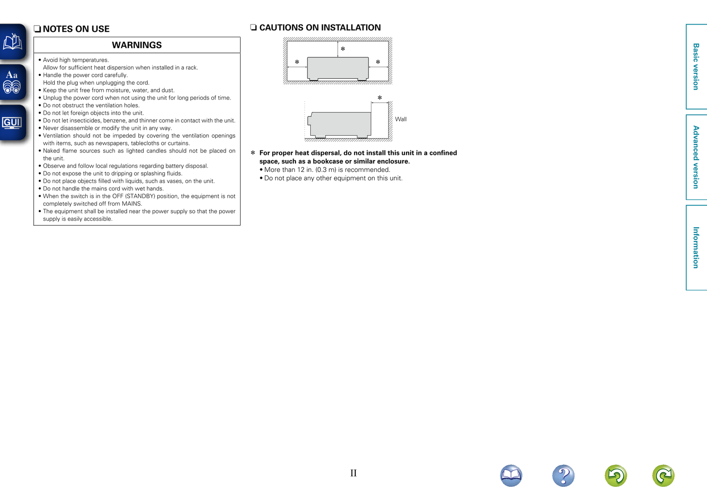 Denon AVR-1513 AV Receiver Owner's/ User Manual (Pages: 60)