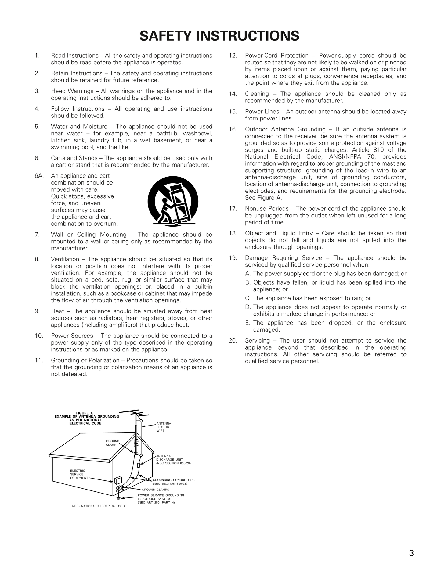 Denon AVR-2801 & AVR-981 AV Receiver Owner's/ User Manual (Pages: 54)