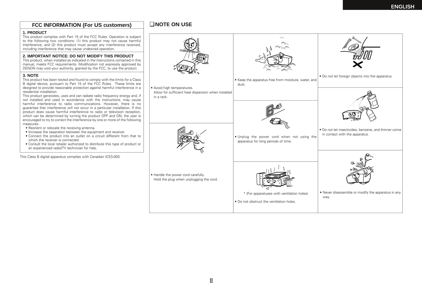 Denon AVR-887 AV Receiver Owner/ User Manual (Pages: 82)