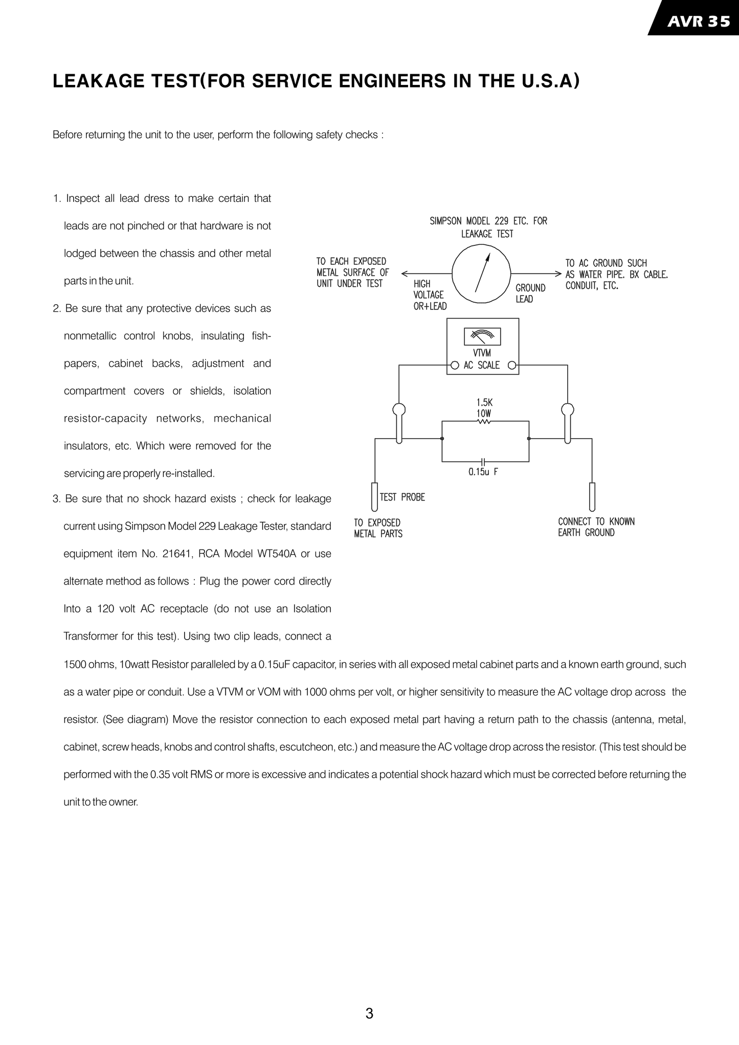 Harman/ Kardon AVR35 AV Receiver Service Manual (Pages: 86)