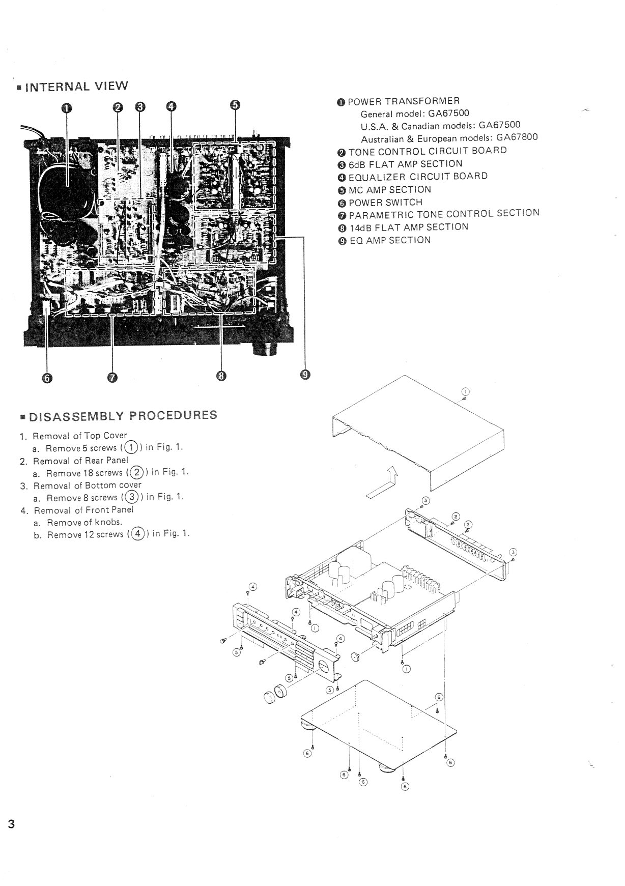 Yamaha C-65 Amplifier Service Manual (Pages: 27)