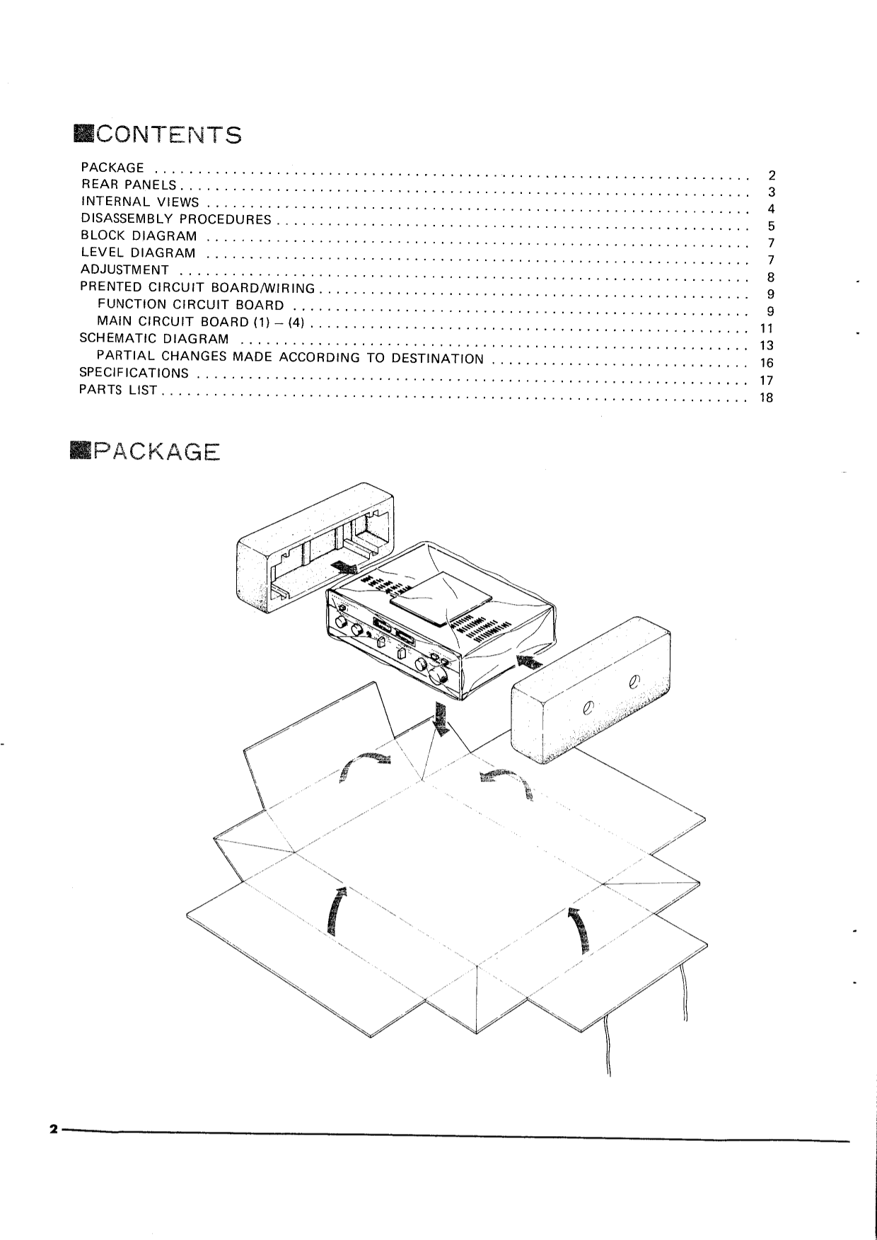 Yamaha CA-410II & CA-510 Stereo Control Amplifier Service Manual (Pages: 26)