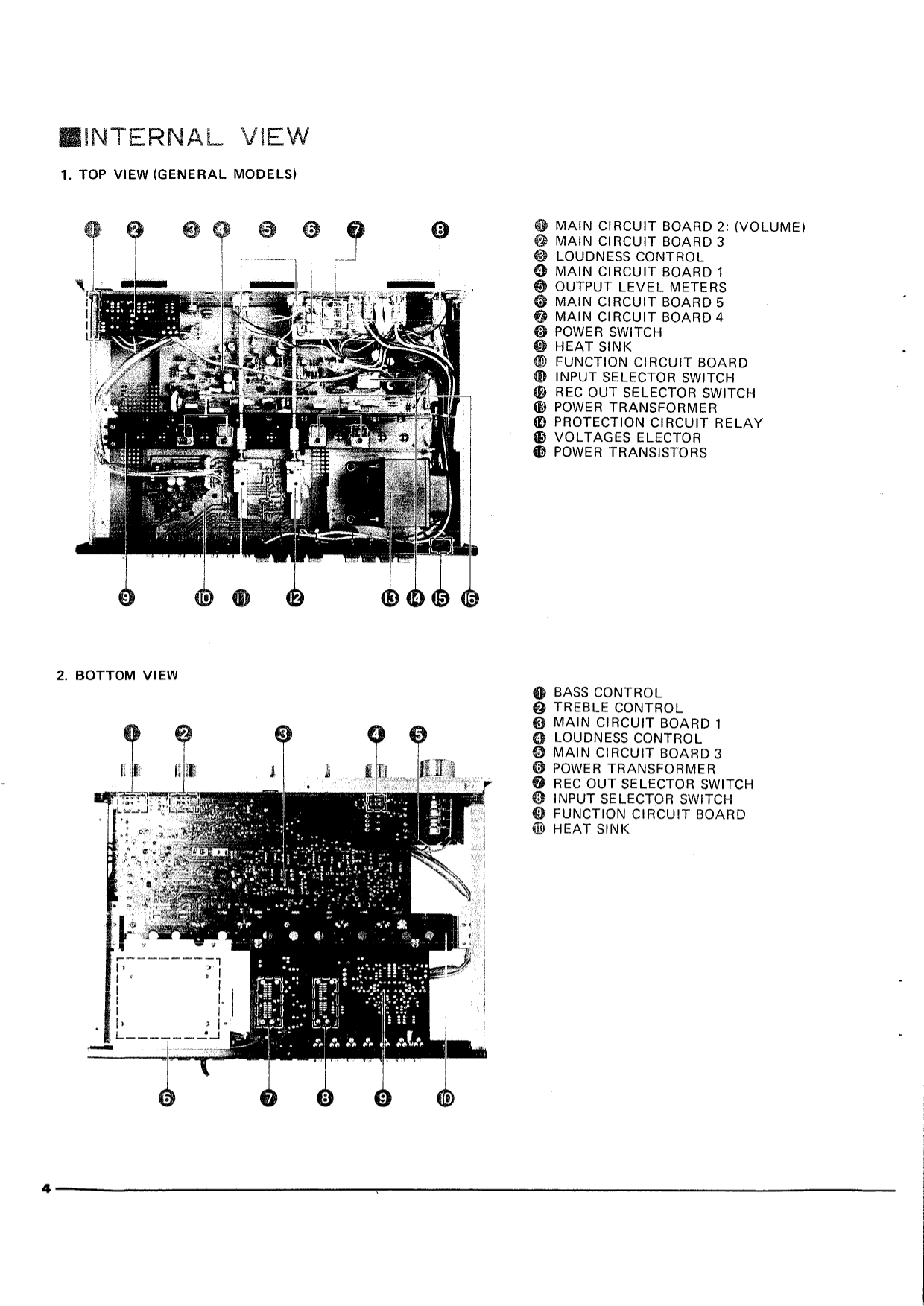 Yamaha CA-410II & CA-510 Stereo Control Amplifier Service Manual (Pages: 26)