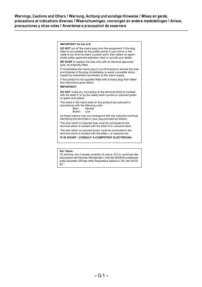 JVC CAMXJ100 CAMXJ150R MXJ100 Audio System Operating Manual