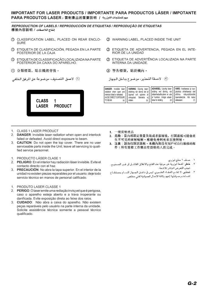 JVC CAV808T Audio System Operating Manual