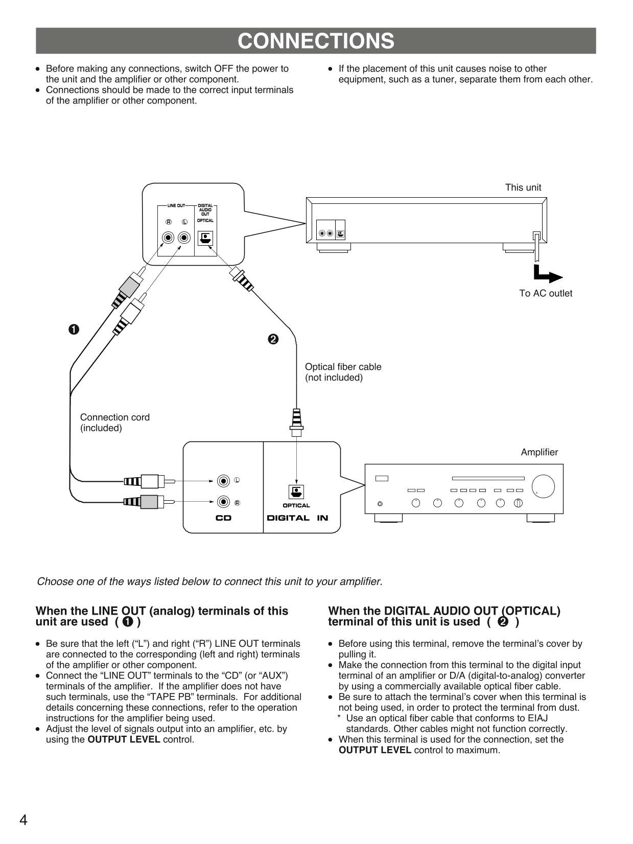 Yamaha CDC-745 & CDC-845 CD Player Owner's/ User Manual (Pages: 24)