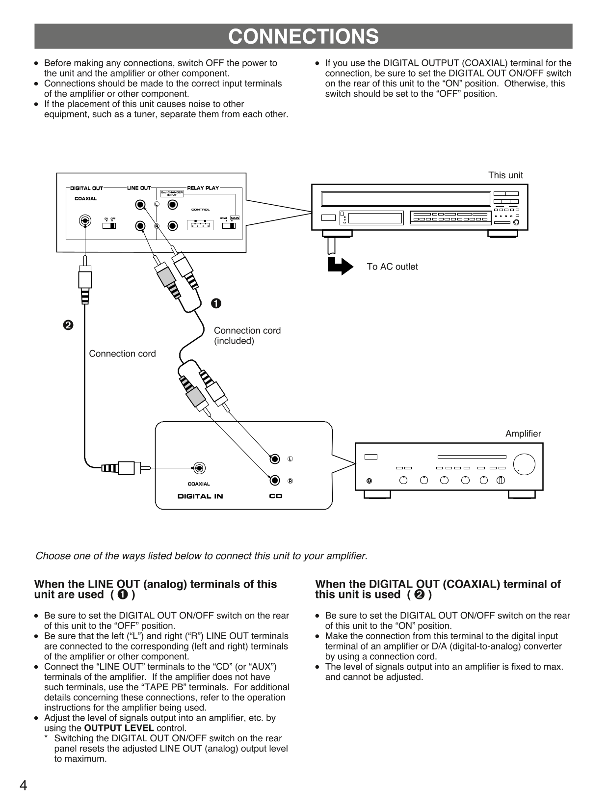 Yamaha CDC-835 CD Player Owner's/ User Manual (Pages: 24)