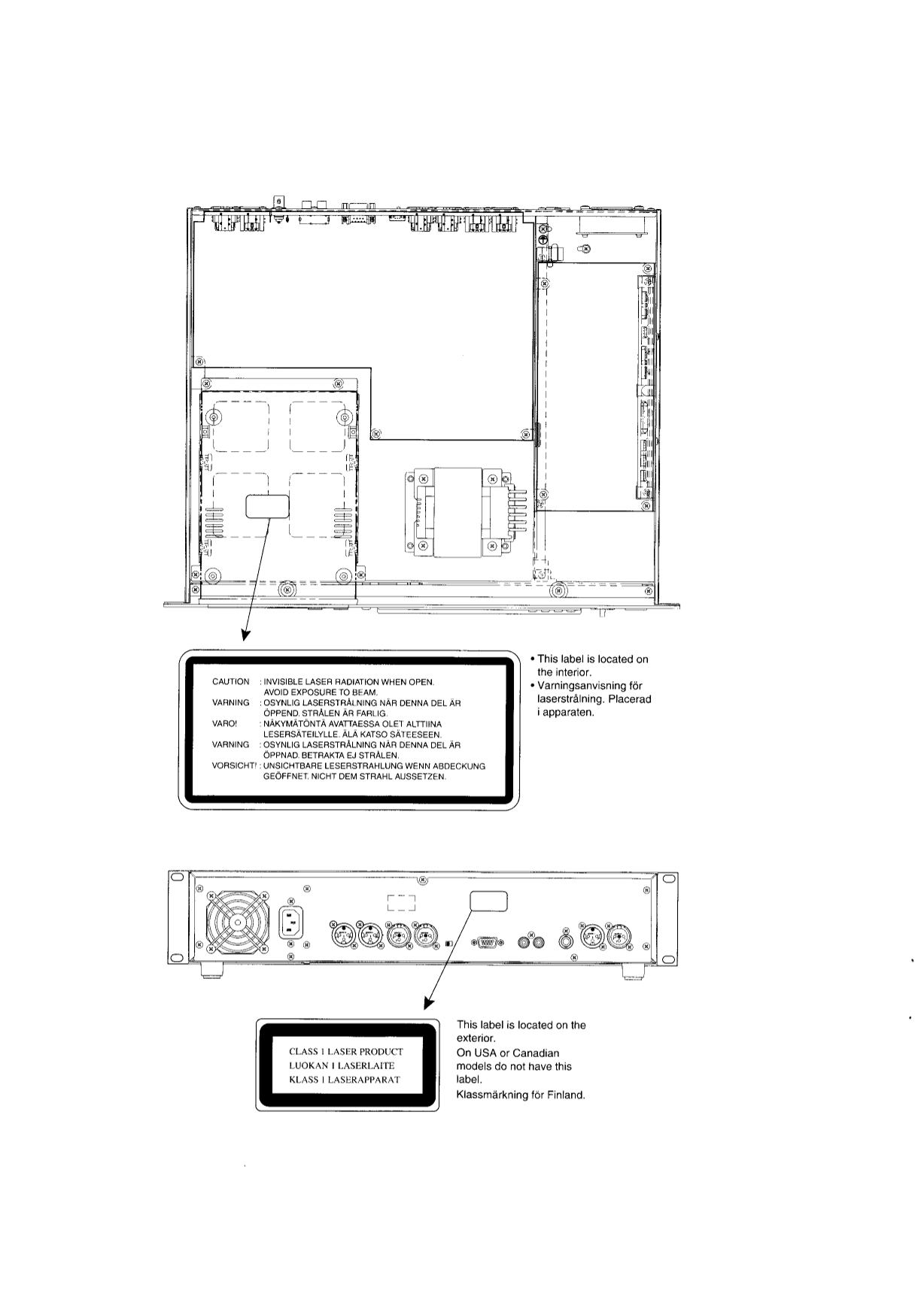 Yamaha CDR-1000 CD Player Service Manual (Pages: 44)