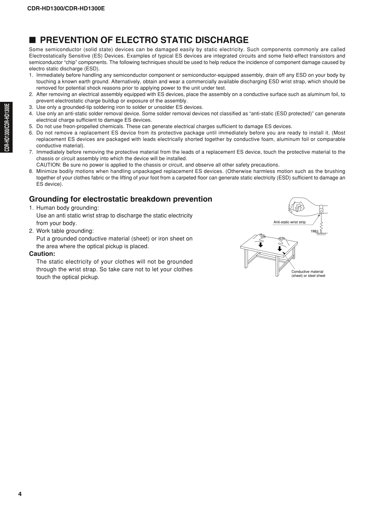 Yamaha CDR-HD1300 & CDR-HD1300E HDD/ CD Player Recorder Service Manual (Pages: 71)