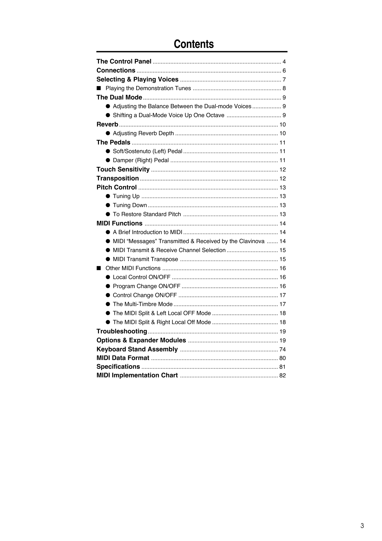 Yamaha CLP-122S Digital Piano Owner's/ User Manual (Pages: 31)