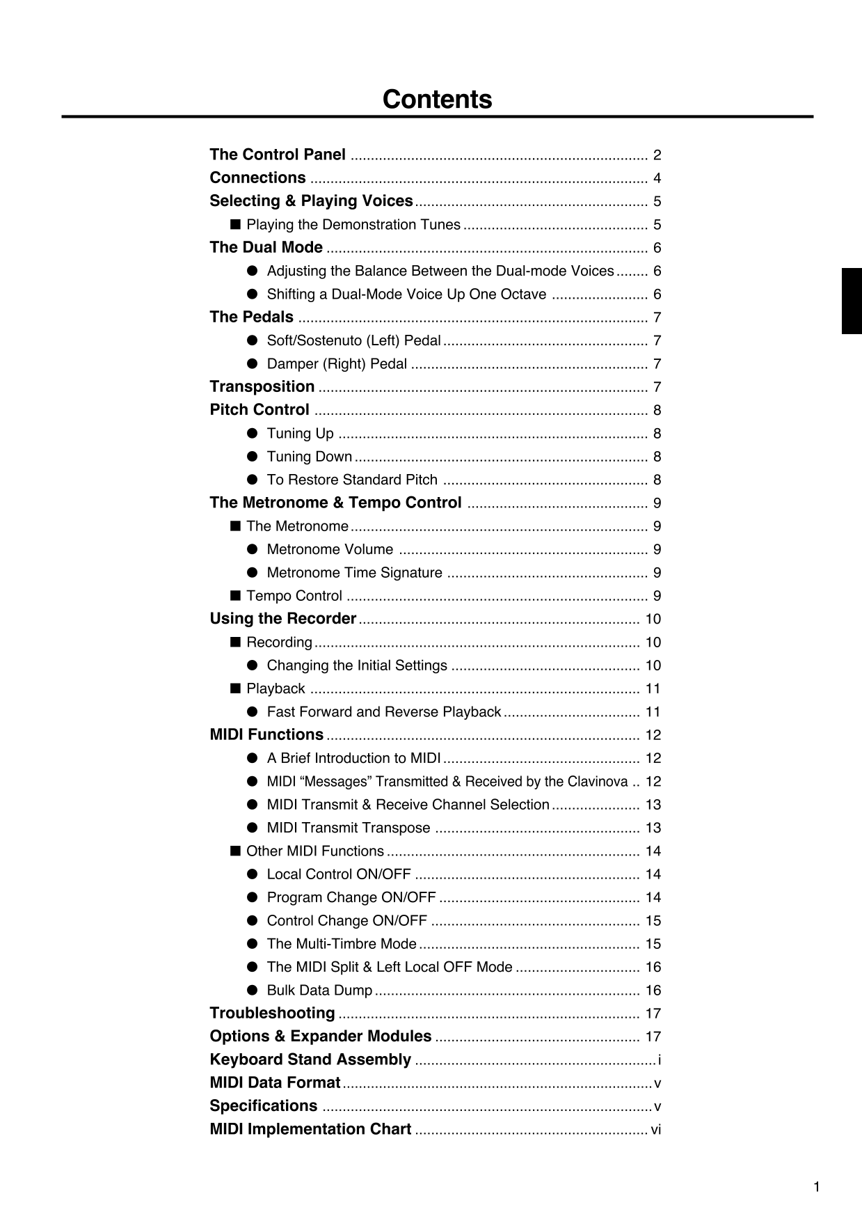 Yamaha CLP-152S & CLP-153S Digital Piano Owner's/ User Manual (Pages: 28)