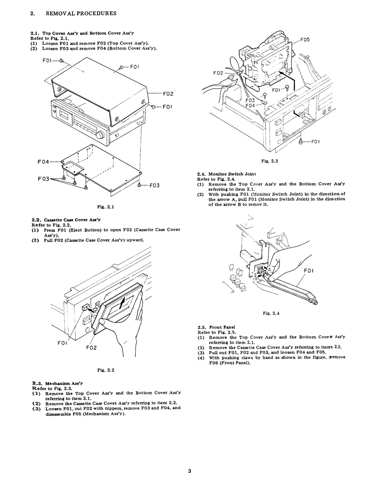 Nakamichi CR-4, CR-4A, CR-4E & CR-40 Discrete Head Cassette Deck Owner & Service Manual (Pages: 57)