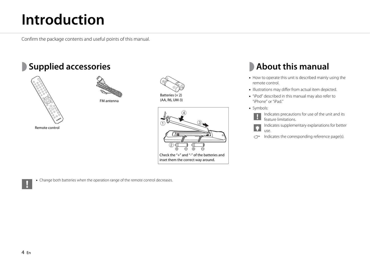 Yamaha CRX-N560 CD Player Owner's/ User Manual (Pages: 90)