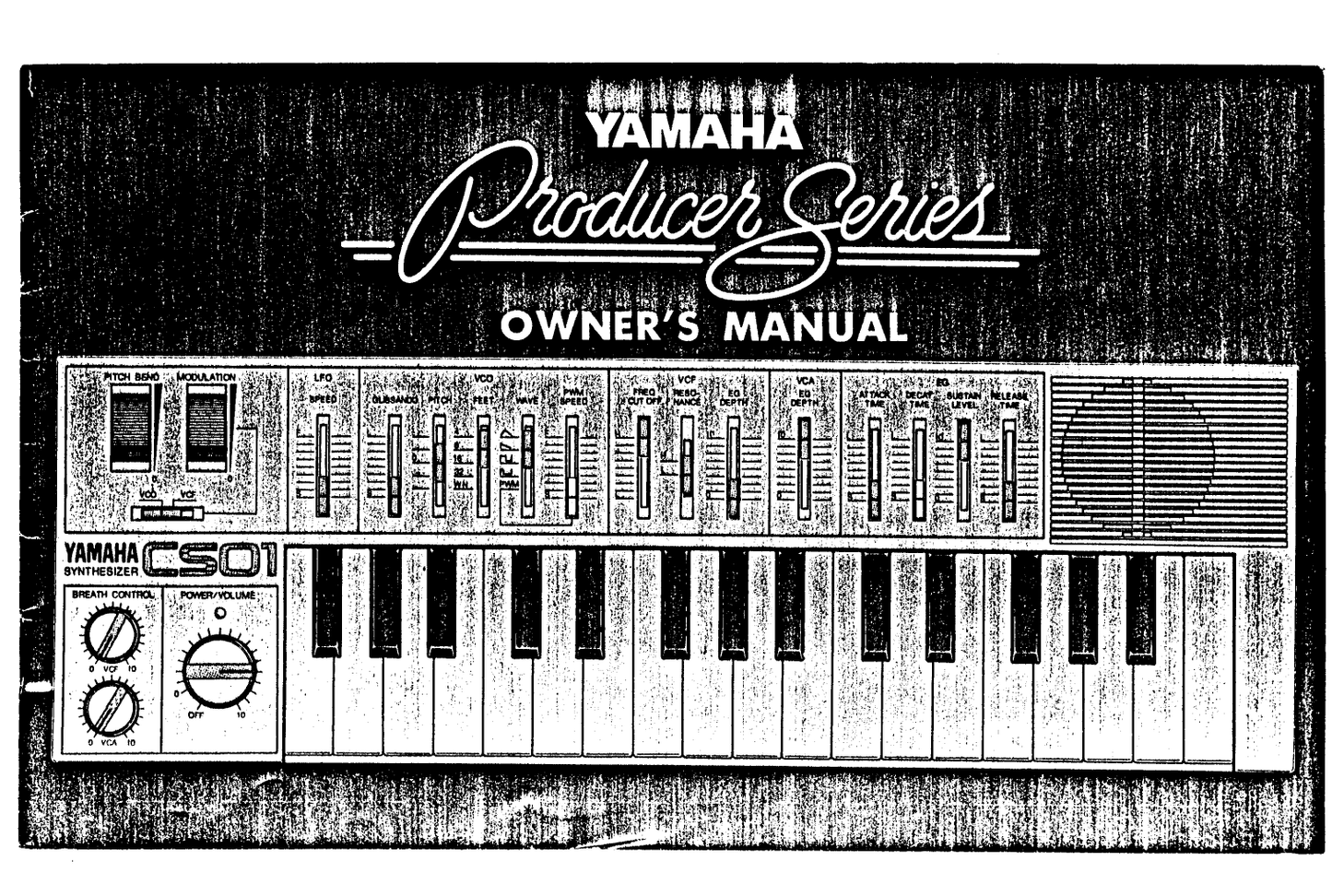 Yamaha CS01 Synthesizer Owner/ User Manual (Pages: 29)