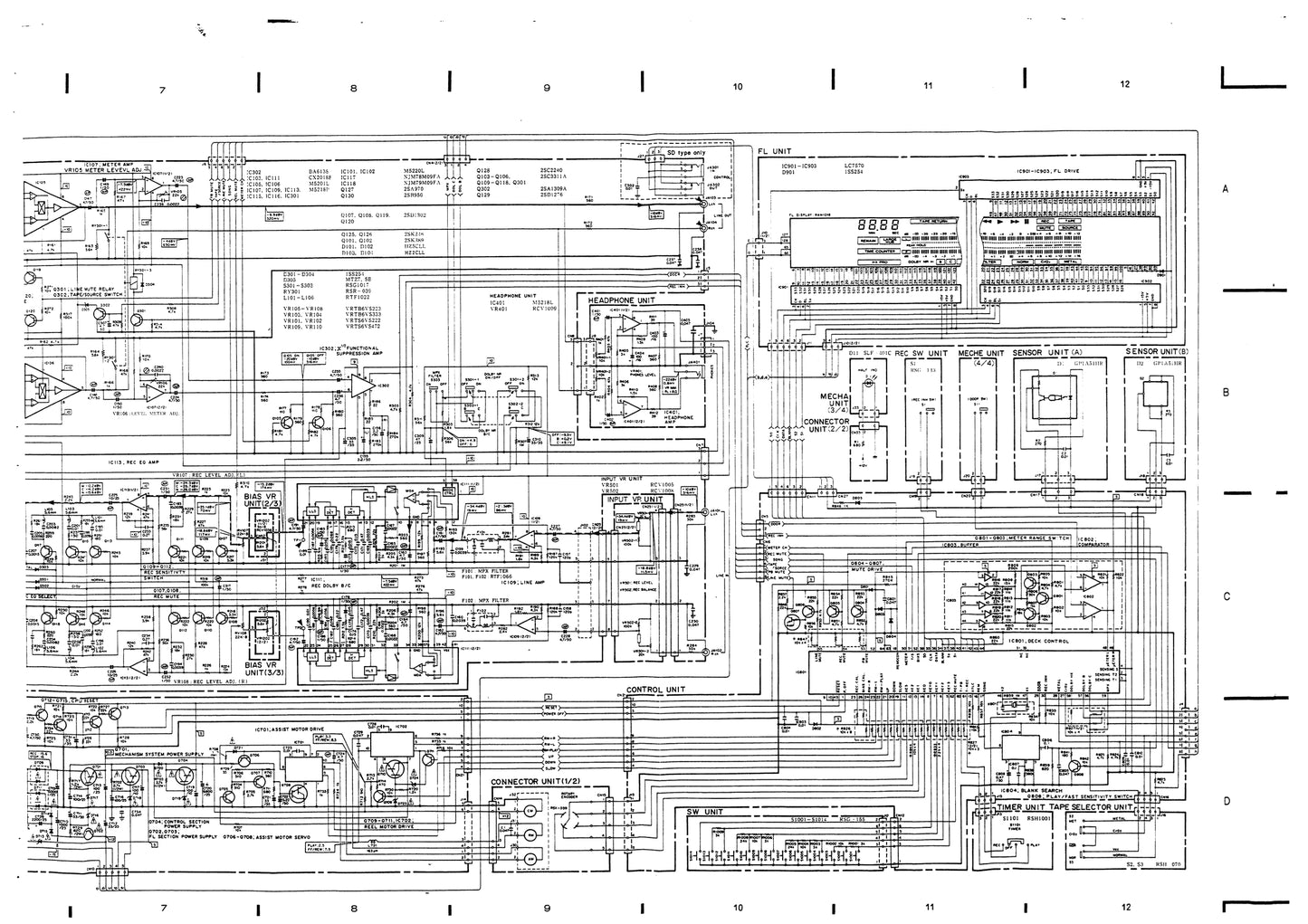 Pioneer CT-91A Stereo Cassette Tape Deck Service Manual (Pages: 24)