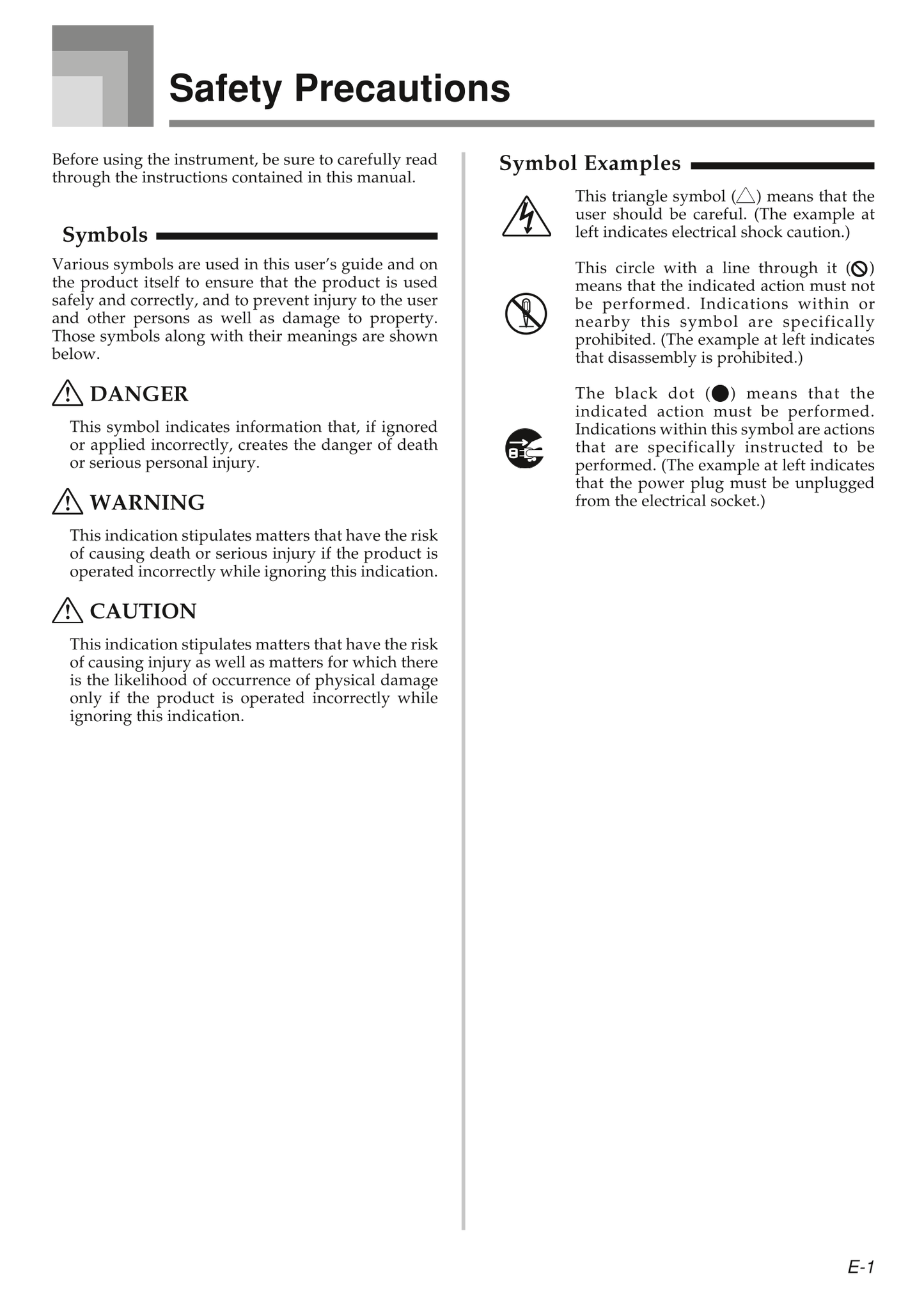 Casio CTK-1100, CTK-1150, CTK-1200 & CTK-1250 Keyboard Piano Owner's/ User Manual (Pages: 44)