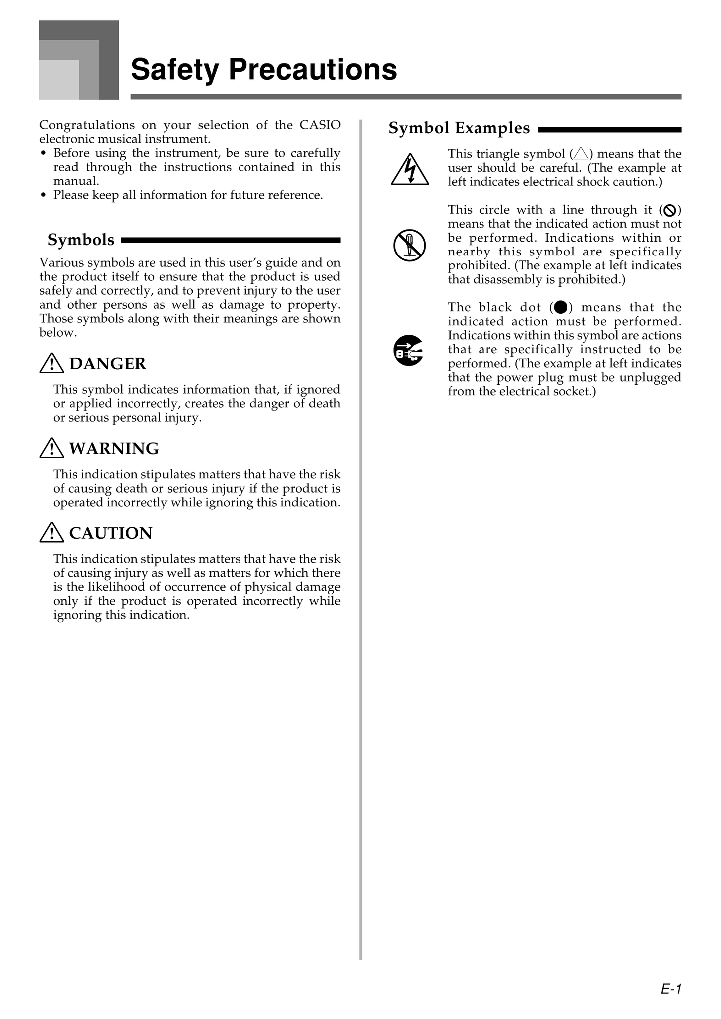 Casio CTK-810 & WK-110 Keyboard Piano Owner's/ User Manual (Pages: 71)