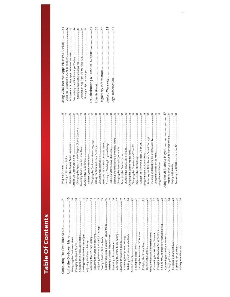 Vizio D24-173D1 TV Operating Manual