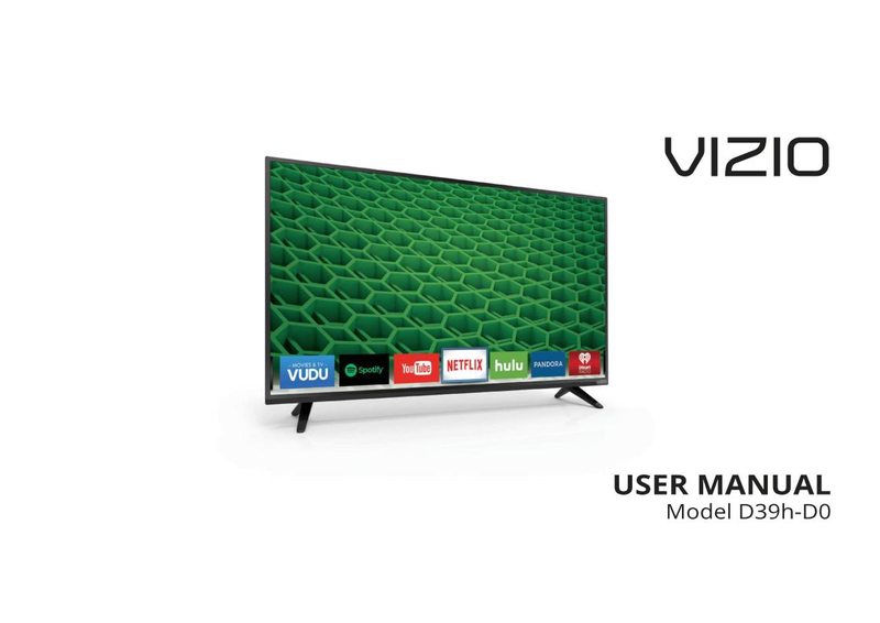 Vizio D39HD0OM TV Operating Manual