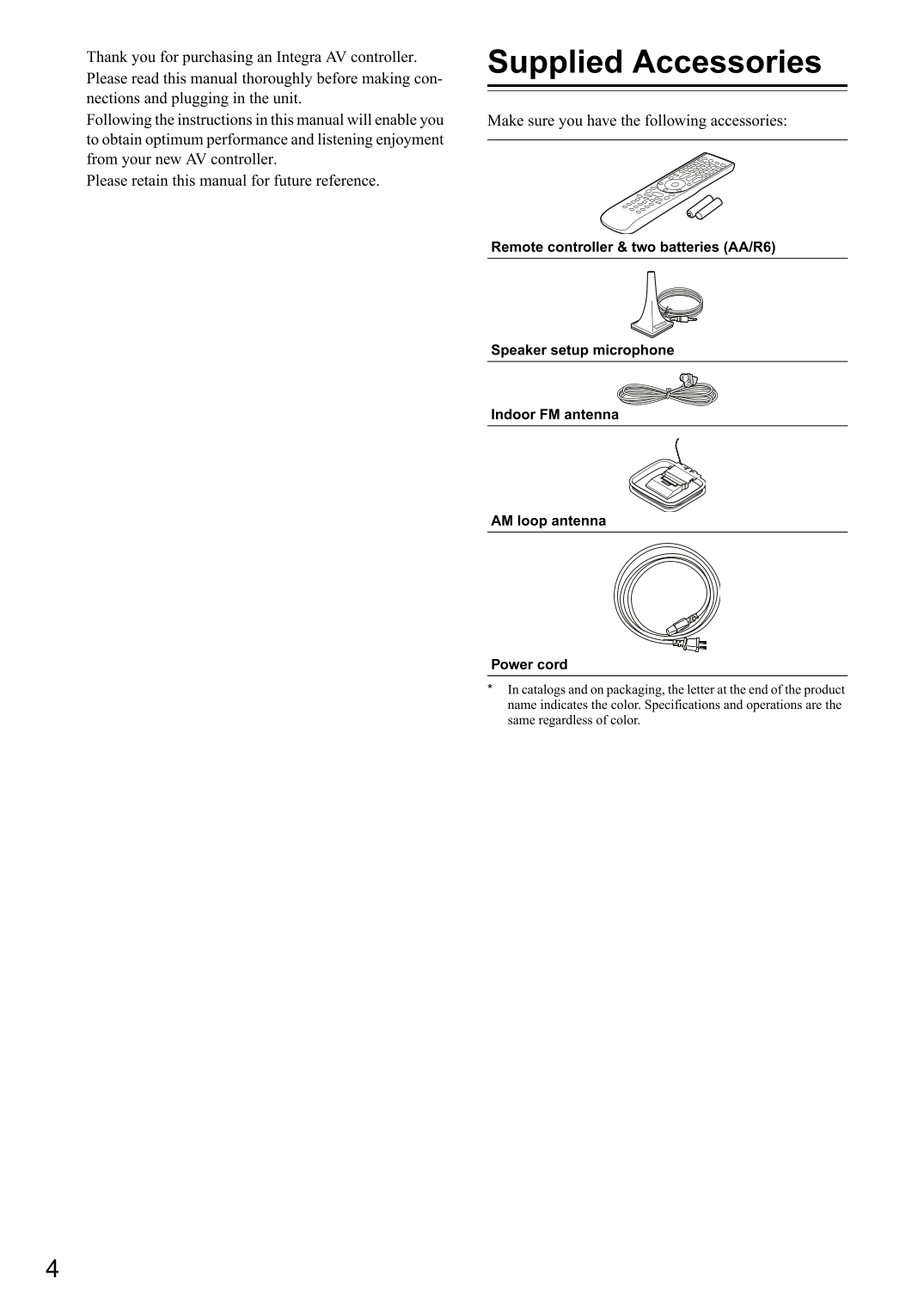 Integra DHC-40.1 AV Controller Owner's/ User Manual (Pages: 152)