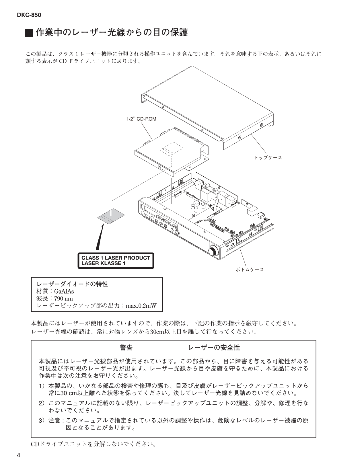 Yamaha DKC-850 Digital Piano Service Manual (Pages: 22)
