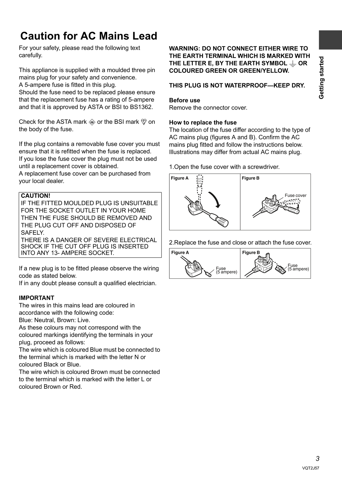 Panasonic DMR-XS380 DVD Player/ Recorder Owner's/ User Manual (Pages: 124)