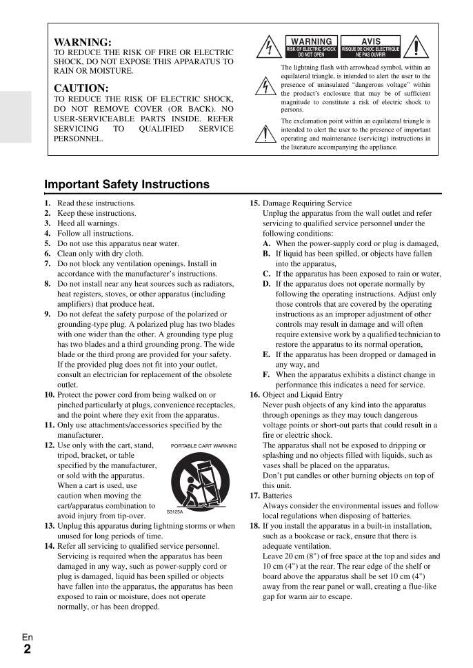 Integra DTR30.3OM Audio/Video Receiver Operating Manual