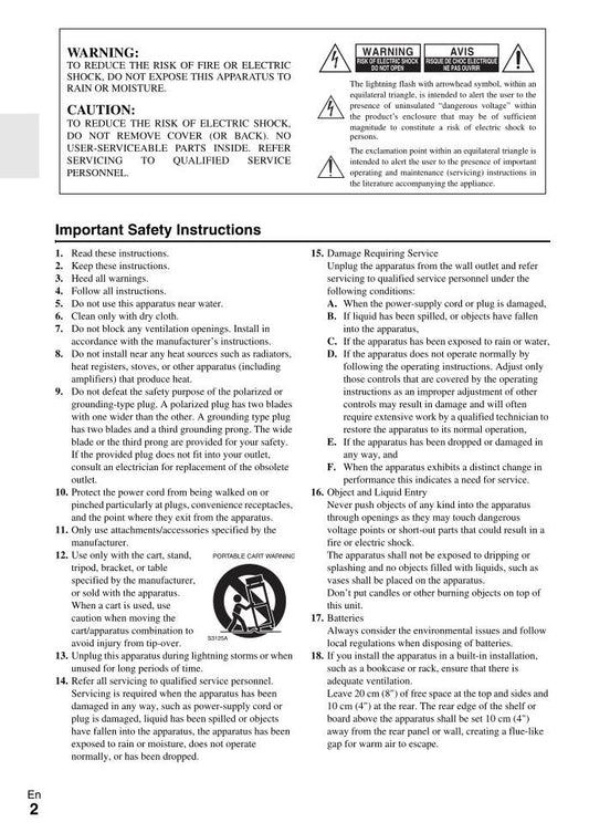 Integra DTR30.3OM Audio/Video Receiver Operating Manual