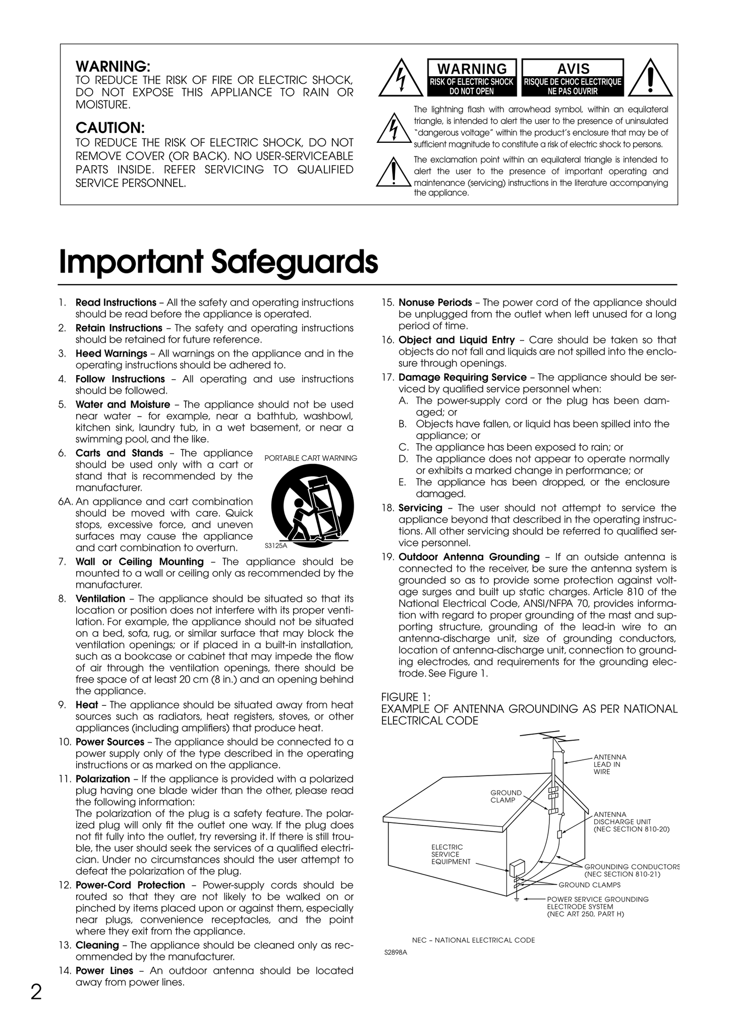 Integra DTR-5.1 AV Receiver Owner's/ User Manual (Pages: 44)