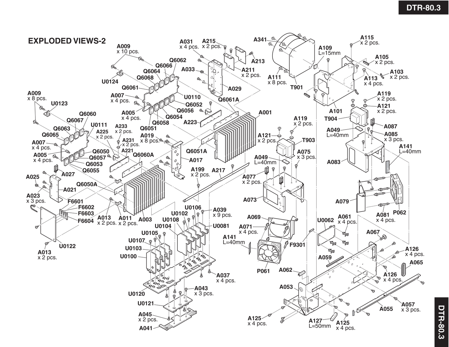 Integra DTR-80.3 AV Receiver Service Manual (Pages: 230)